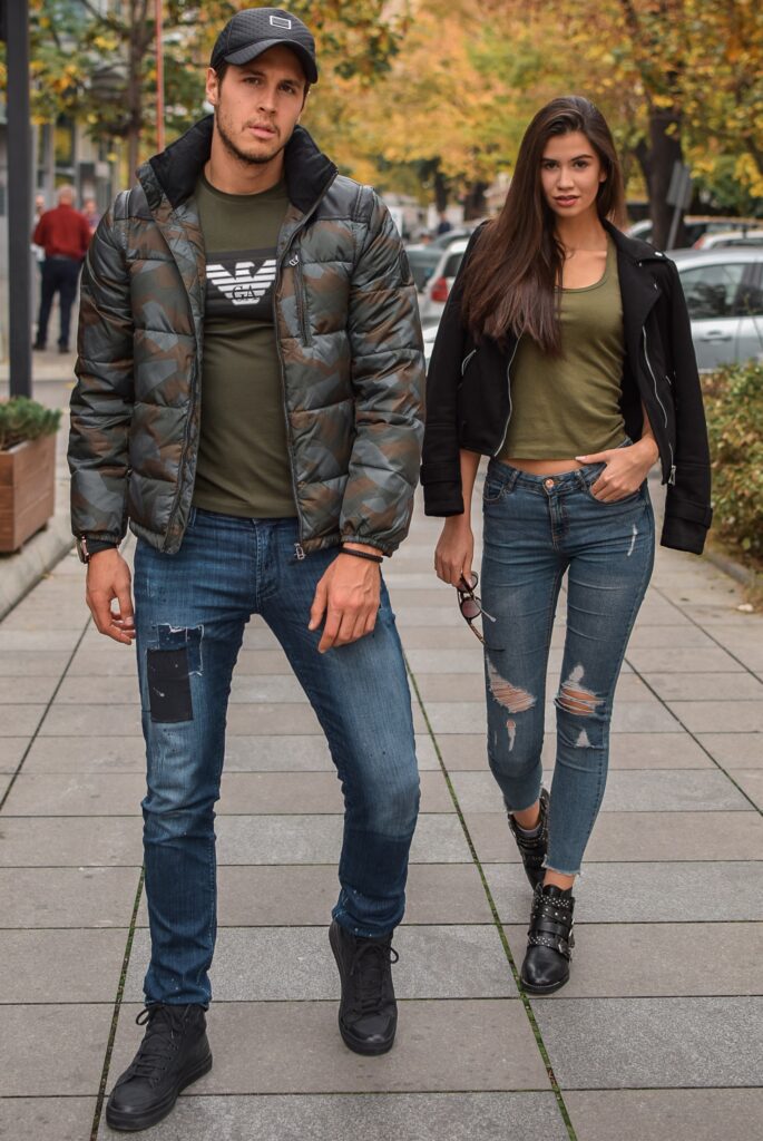 Como ceder jaqueta jeans?